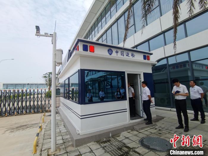 广西北海邮轮码头两泊位通过对外开放验收 旅检执勤队进驻