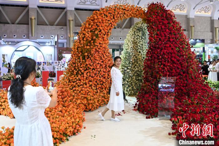 第二十二届中国昆明国际花卉展开幕